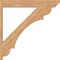 Ekena Millwork Olympic Slat Smooth Outlooker, Western Red Cedar, 7 1/2"W x 48"D x 48"H OUT08X48X48OLY06SWR - alternate 2